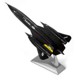 High Simulation 22.5CM Alloy SR-71 Reconnaissance Diecast Aircraft Airplane Model Home Bar Company Ornaments Souvenir Kids Gift