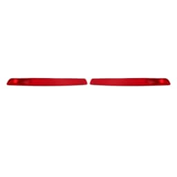 Pair Rear Bumper Light Reflector Stop Brake Lamp Cover For VW Bettle 2012-2016