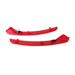 Pair Rear Bumper Light Reflector Stop Brake Lamp Cover For VW Bettle 2012-2016