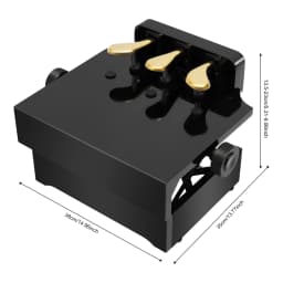 Children's Piano-assisted Pedal for Kids Adjustable Height with 3 Pedals Children Piano Teaching Aid Piano Accessories