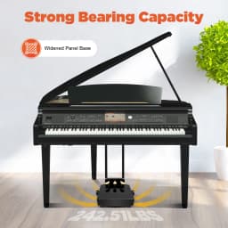 Children's Piano-assisted Pedal for Kids Adjustable Height with 3 Pedals Children Piano Teaching Aid Piano Accessories