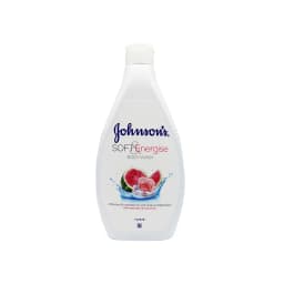 Johnson's Soft Energise Body Wash 400ML, Watermelon and Rose Aroma, Refreshing and Hydrating Shower Gel