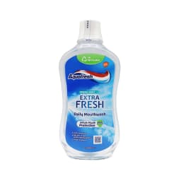 Aquafresh Daily Mouthwash Fresh Mint 500ML, Antibacterial Oral Care for Healthy Teeth and Gums