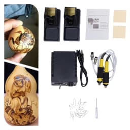 Wood Burning Machine With LED Display, 60W Wood Burning Machine Kit, Electric Soldering Iron