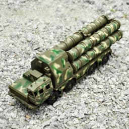 Easy To Build 1/72 Scale Russian S-300 Missile Launcher Vehicle 4D Unassembled Military Model DIY Kits Beginner Friendly Kid Gif