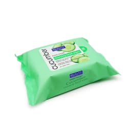 Beauty Formulas Cucumber Cleansing Facial Wipes 30 Pack, Refreshing Makeup Remover for All Skin Types