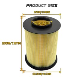 1496204 1848220 Replace Air Filter for Ford Focus Mk2 1.6 Tdci Fahren 1496204 1448616 1477153 1690582