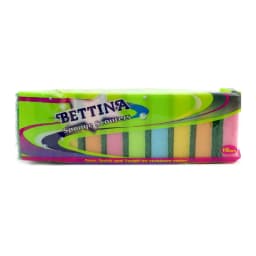 Bettina Sponge Scourers 10 Pack Versatile Durable Kitchen Sponges for Washing Up and Cleaning Household Surfaces