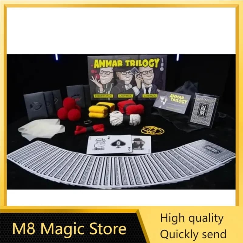 Michael Ammar - Ammar Trilogy (1-3) -Magic tricks( M8 Store Download )