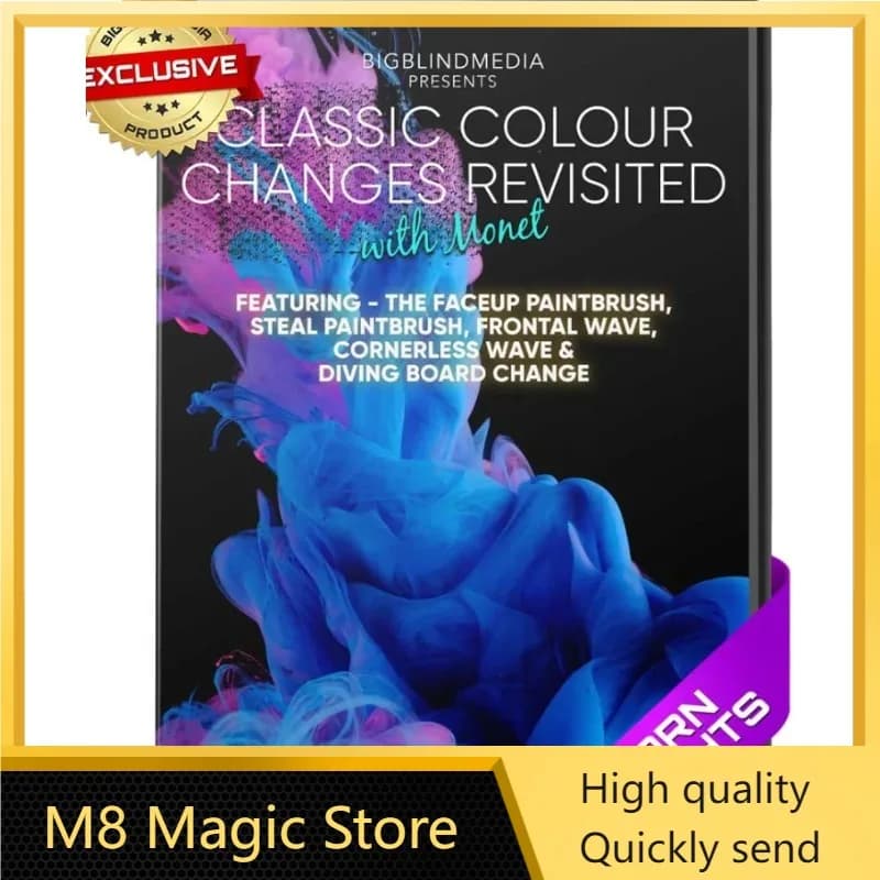 Classic Colour Changes Revisited by Monet -Magic tricks( M8 Store Download )