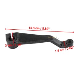 Gear Shift Shifter Arm Rod Lever for Harley Softail Low Rider Street Bob 2018+ Low Rider S Standard 2020+ Low Rider ST 2022+ CNC