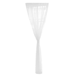 Voltsify Sheer Voile Window Curtain Panel, 100cm W X 200cm H