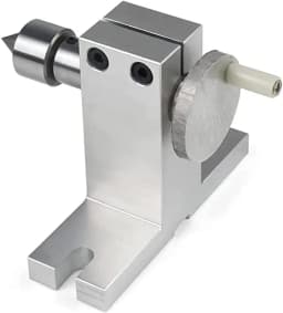 【EU Stock】CNC Fouth 4h Rotary Axis Lathe Accessories Part K11-65mm K12 3 4 Jaw Chuck Index Dividing Head With Tailstock
