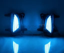 LED Daytime Running Light DRL for Chevrolet Chevy Equinox Facelift Model 2022-2024 Bumper Fog Lamp with Sequential Dynamic Turn