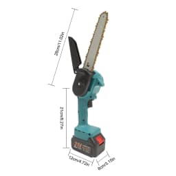 Mini Handheld Electric Chainsaw 8 Inch Portable Cordless Brushless for Branch Tree Cutting Pruning