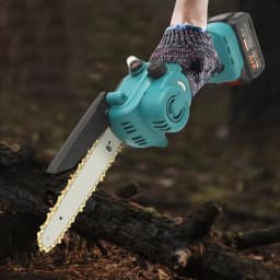 Mini Handheld Electric Chainsaw 8 Inch Portable Cordless Brushless for Branch Tree Cutting Pruning