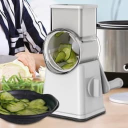 Cheese Shredder Rotary Kitchen Grater Machine With Handle Manual Garlic Grinder Multifunctional Shredder Nut Chopper For Home