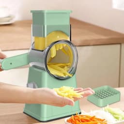 Cheese Shredder Rotary Kitchen Grater Machine With Handle Manual Garlic Grinder Multifunctional Shredder Nut Chopper For Home
