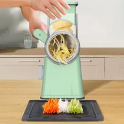 Cheese Shredder Rotary Kitchen Grater Machine With Handle Manual Garlic Grinder Multifunctional Shredder Nut Chopper For Home