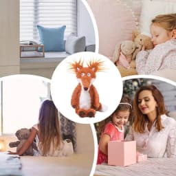 Stuffed Fox Toy Stuffed Fox Toy Plush Skin Friendly Stuffed Animal Stuffed Pillow For Sofa Bedroom Living Room Study Room