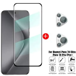 For Huawei Pura 70 Ultra Glass Pura 70 Pro Tempered Glass 9H Full Curved Protective Screen Protetor For Pura 70 Pro+ Camera Film