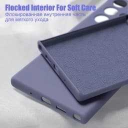 Fashion Liquid Silicone Case For Samsung S23 S24 Ultra S21 Plus S20 Fe A54 A53 A52 A34 Phone Cases Shockproof Cover Accessories