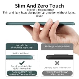 Fashion Liquid Silicone Case For Samsung S23 S24 Ultra S21 Plus S20 Fe A54 A53 A52 A34 Phone Cases Shockproof Cover Accessories