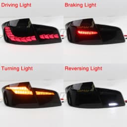 LED Tail Light Assembly for BMW 5 Series F10 F18 / F10 M5 2011-2017 Rear Running Brake Turn Signal Light Reversing Blinker Lamp