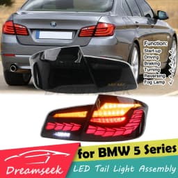 LED Tail Light Assembly for BMW 5 Series F10 F18 / F10 M5 2011-2017 Rear Running Brake Turn Signal Light Reversing Blinker Lamp