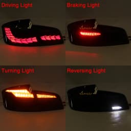 LED Tail Light Assembly for BMW 5 Series F10 F18 / F10 M5 2011-2017 Rear Running Brake Turn Signal Light Reversing Blinker Lamp