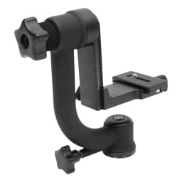 360° Panoramic Gimbal Tripod Head 44lbs Load Capacity, Smooth Rotation for DSLR Telephoto Lenses for Wildlife Sports Photograpy
