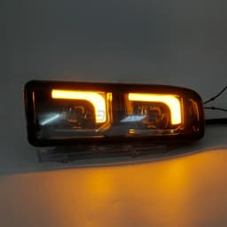 LED DRL Fog Lamp for Lexus LX 470 J100 1998-2007 Daytime Running Light Assembly Dynamic Turn Signal Light Car Driving Indicator