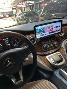 Old To New original car central control knob joystick touch mouse multimedia buttons For Mercedes Benz VITO V260