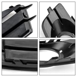 Artudatech Front Lower Bumper Grille Fog Light Cover Fit for Audi A3 8P S-Line 2009-2012