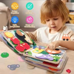 Quiet Activity Book Cartoon Quiet Activity Book Toddler Learning Preschool Parent-Child Interaction Home Sensory Fun For Boys