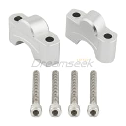 Silver Handlebar Riser Clamp Mount Adapter for Triumph Tiger Sport 660 2022 2023 2024 2025 Motorcycle 30mm Handle Bar Riser Lift