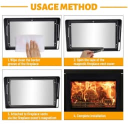 Fireplace Seal Rope Self-Adhesive Fiberglass Sealing Tape Temperature Resistant Furnace Stoves Door Gasket Tape for Stoves