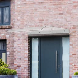 【Breeins】Modern Transparent Bracket-free Invisible Awning Baffle Window Patio Balcony Eaves Outdoor Door Head Sunshade Rain