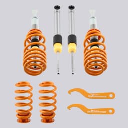 Street Coilover Kit for AUDI A4 B6 B7 (8E) CABRIO 2WD / Adjustable Coilovers Shocks Strut Springs Kit