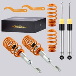 Street Coilover Kit for AUDI A4 B6 B7 (8E) CABRIO 2WD / Adjustable Coilovers Shocks Strut Springs Kit