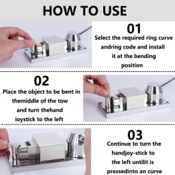 Superior Ⅳ Ring Bending Tool Make Rings Essential Tools for DIY Ring Making Beginners Perfect for Crafting & Processing Jewelry