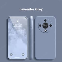 For Honor Magic 6 Lite Liquid Silicone Case Honor Magic 6 Lite Cover Funda Coque Soft Phone Bumper Honor Magic 6 Lite