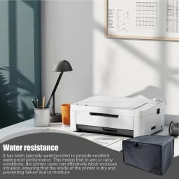 For HP/Epson/Canon/Brother Wireless Printers Printer Dust Cover Portable Oxford Cloth Printer Covers Water Resistant Wireless