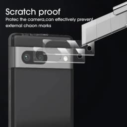 For Google Pixel 6A 7A Pixel 7 Pixel 8 9 Pro Front Screen Protector Tempered Glass with Phone Camera Lens Protective Glass Film