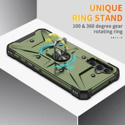 Shockproof Hard Armor Cover Case for Samsung Galaxy A14 5G A54 A34 A73 A53 A33 A23 A13 A52 A52S S23 Ultra S22 Plus S21 FE Cover