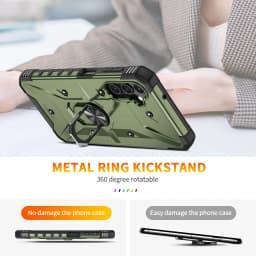 Shockproof Hard Armor Cover Case for Samsung Galaxy A14 5G A54 A34 A73 A53 A33 A23 A13 A52 A52S S23 Ultra S22 Plus S21 FE Cover
