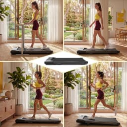 Superun 16.14 * 31.50 Inches Run Belt Walking Pad Treadmills, 1.2 HP 2.5 MPH-4 KPH Pad Treadmill 250 lbs Capacity