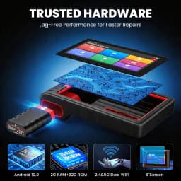 Kingbolen S6 OBD2 Scanner, Bluetooth All System Code Reader Car Diagnostic Tool,Auto-VIN 28+ Maintenance SAS/BMS/TPMS Scan Tool