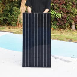 450W 300W 150W Rigid Solar Panel Kit 12v Solar Charging Panels Aluminum Frame Photovoltaic System, for Home Outdoor RV Roof