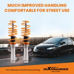 Coilovers For Ford Fiesta VII MK6 VI JA8 Shock Absorbers Shock Lowering Suspension Coil Spring Kit for Ford Fiesta MK7